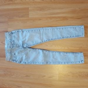 Girls Light Blue Jeggings